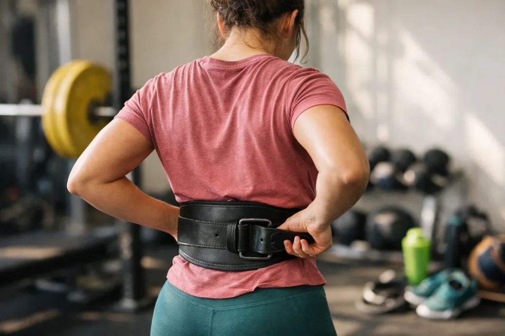 Les multiples usages de la ceinture de force en fitness