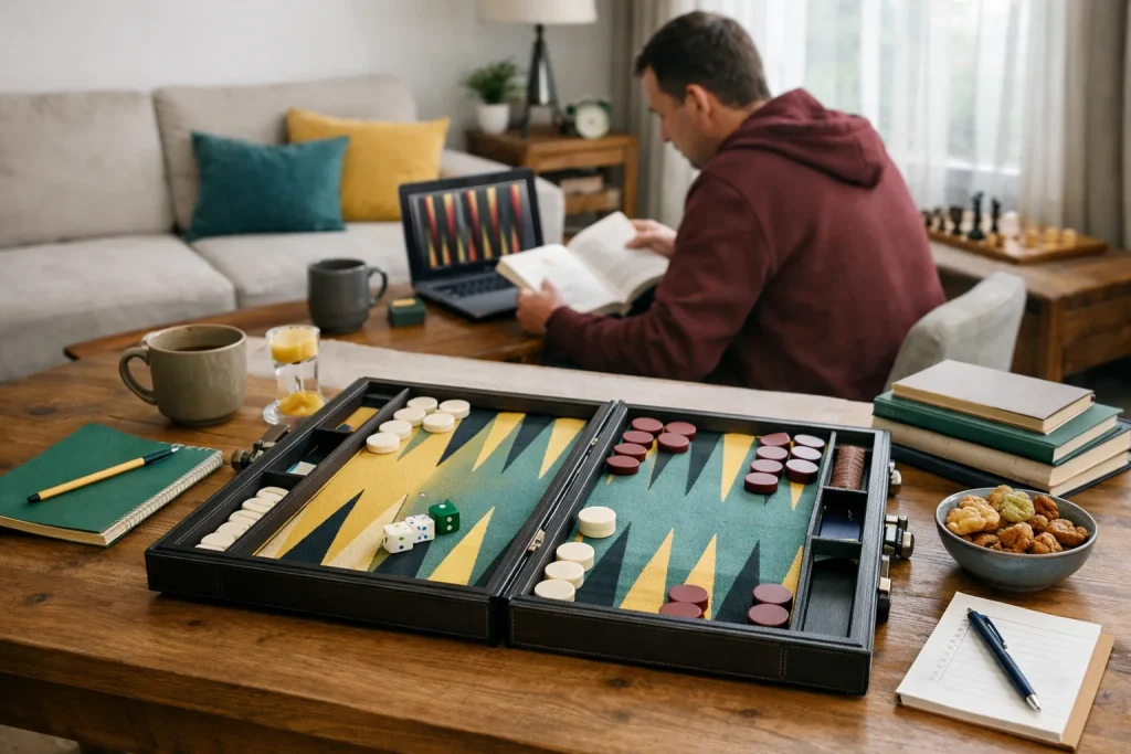 Se préparer aux tournois de backgammon pour les compétiteurs