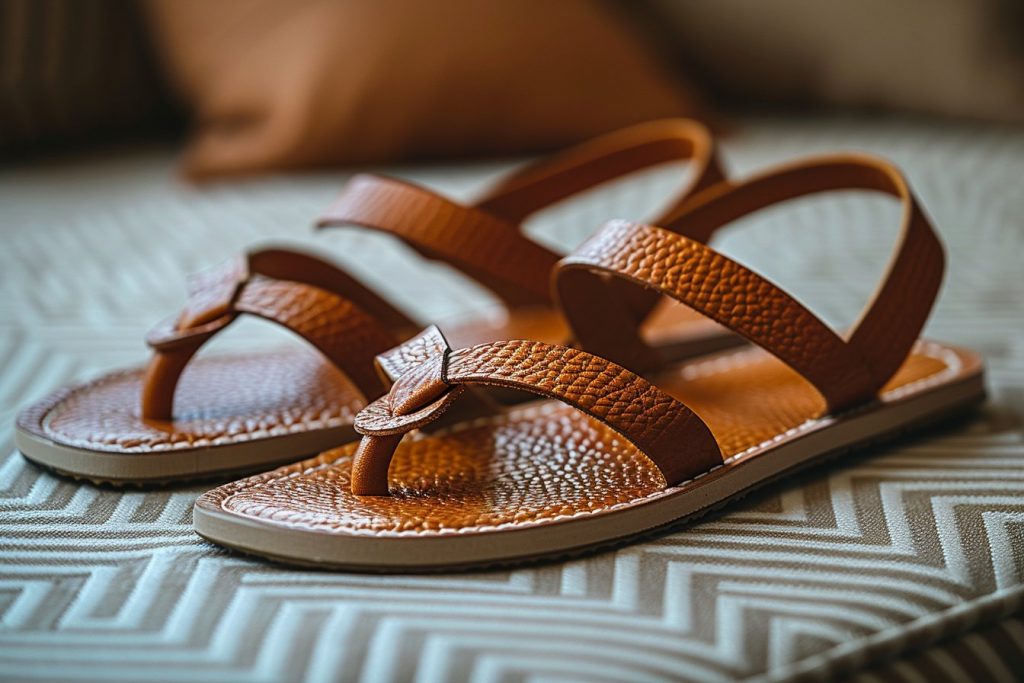 Élégance Naturelle&nbsp;: Les Sandales en Cuir pour Homme