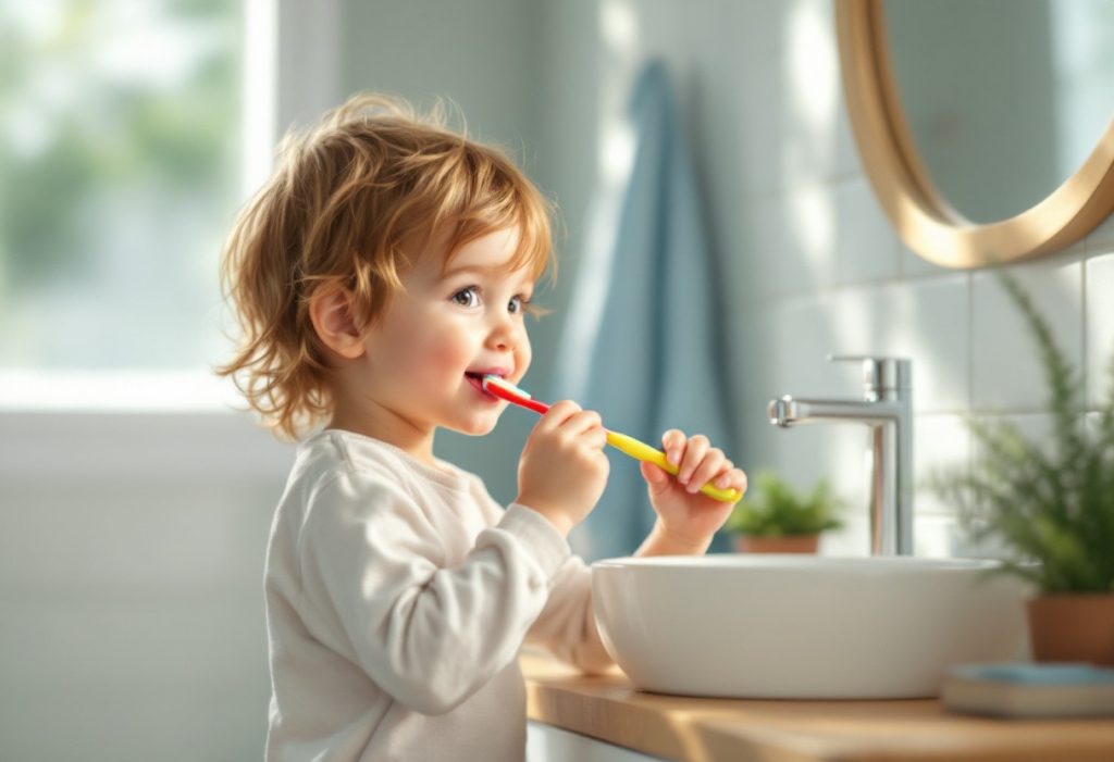 Brossage des dents : à partir de quel âge un enfant peut-il le faire seul ?