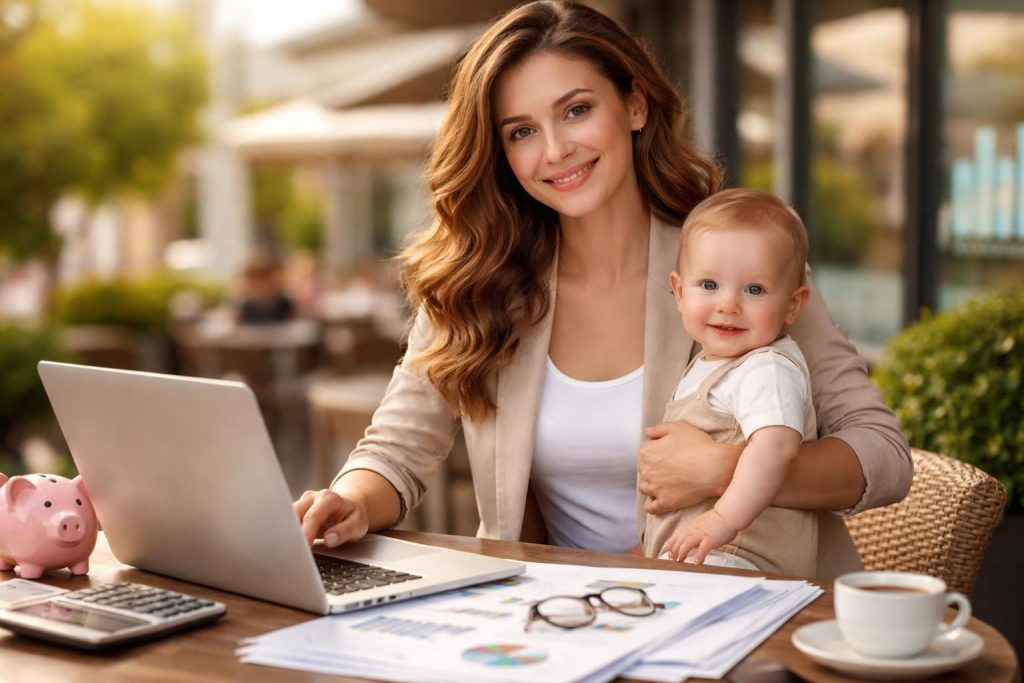Assurance vie et épargne retraite pour les jeunes mamans entrepreneures actives