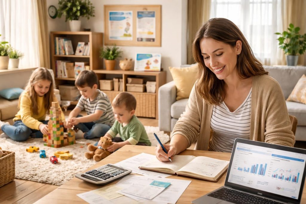 Gérer le budget familial avec trois enfants grâce aux astuces de mamans économes et aides sociales