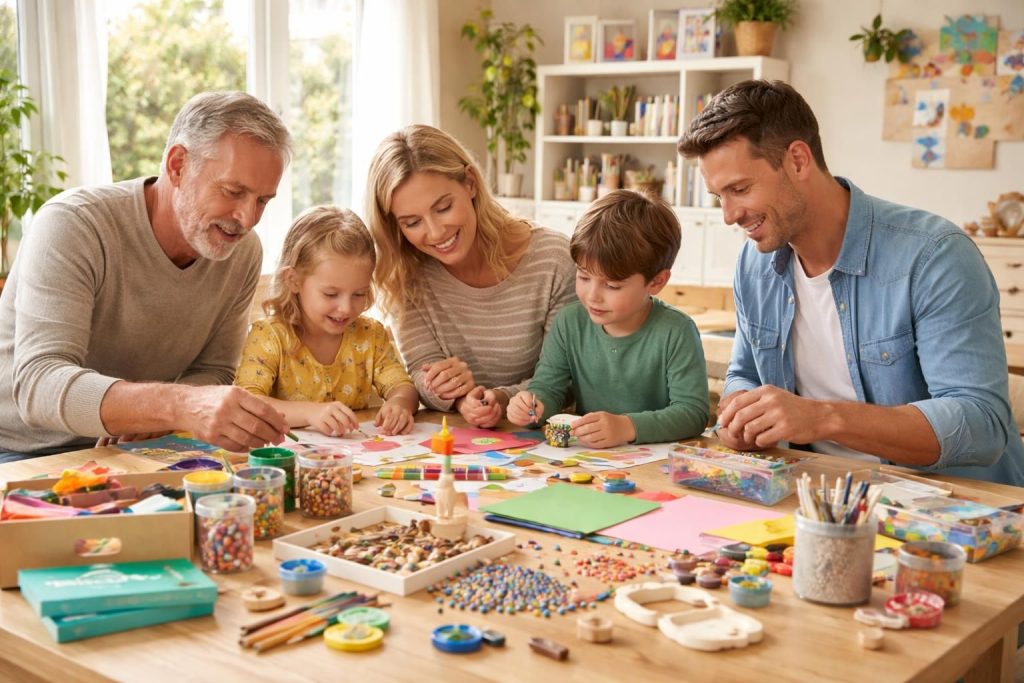 Les loisirs créatifs en famille avec des ateliers DIY, Panduro et Cultura