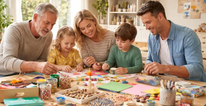 découvrez les loisirs créatifs en famille avec des ateliers diy chez panduro et cultura pour des moments de partage, créativité et amusement garantis.