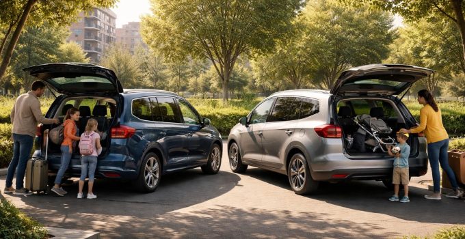 découvrez les monospaces parfaits pour les familles nombreuses, avec un focus sur le volkswagen touran et le renault grand scénic, alliant espace, confort et sécurité.