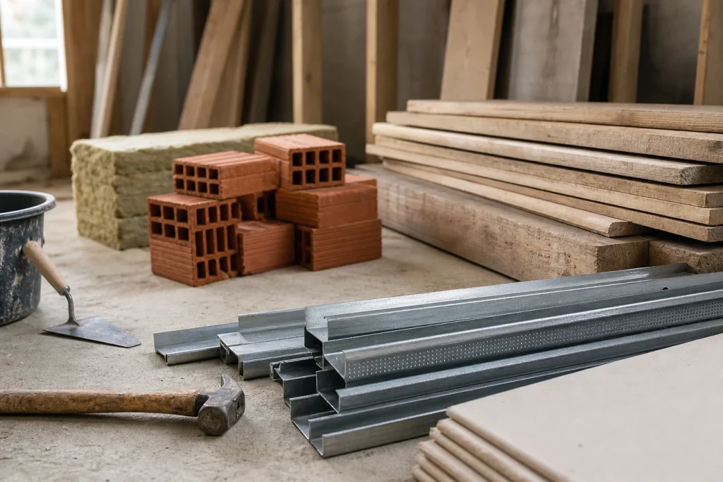 Travaux maison : bien choisir ses matériaux pour réussir son chantier