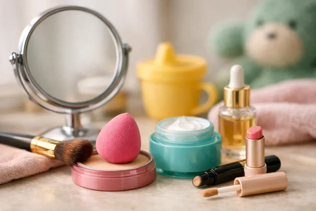 Routine beauté 10 minutes le matin : le minimum d’une mère de trois